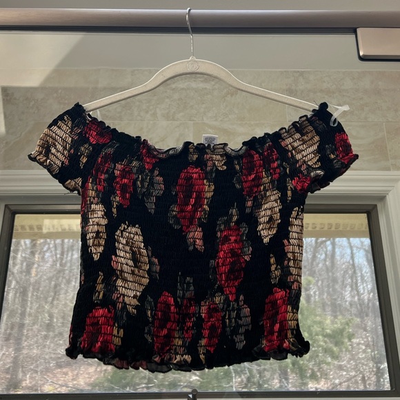 Tilly's Tops - Ivy + Main tillys off the shoulder ruched top